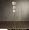 Luxurious Living Room Floor Lamp 1pc Sparkling Decorative Designer Home Decor Floor Lamp, 3 Wire-Wrapped Balls Night Light