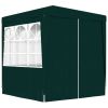 Professional Party Tent with Side Walls 6.6'x6.6' Green 0.3 oz/ft¬≤
