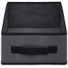 Storage Cabinet with 6 Drawers 21.7"x11.4"x21.7" Gray Steel
