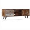 TV Stand 46.5"x11.8"x15.7" Solid Wood Mango