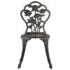 3 Piece Bistro Set Cast Aluminum