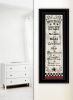 "Bath Rules" By Linda Spivey, Ready to Hang Framed Print, Black Frame