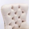 A&A Furniture,Thick Golden Swivel Velvet Barstools Adjusatble Seat Height from 27-35 Inch, Modern Upholstered Bar Stools with Backs Comfortable Tufted