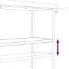 File Cabinet Anthracite 35.4"x15.7"x70.9" Steel