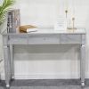 FCH Three Drawers Mirror Table Dressing Table Console Table