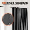 Room Divider, 8 ft x 10 ft Portable Panel Room Divider with Wheels Curtain Divider Stand, Room Divider Privacy Screen for Office, Bedroom, Dinin