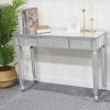 FCH Three Drawers Mirror Table Dressing Table Console Table