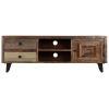TV Stand 46.5"x11.8"x15.7" Solid Wood Mango