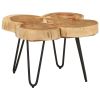 Coffee Table 14.2" 4 Trunks Solid Wood Acacia