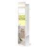 Jewelry Armoire with Full Length Mirror 360¬∞ and Large Capacity Jewelry Organizer Armoire; Lockable Mirror with Jewelry Storage; Coat Rack; Multi Sto