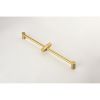 Shower System with Shower Head, Hand Shower, Slide Bar, Bodysprays, Shower Arm, Hose, Valve Trim, and Lever Handles