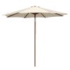 9 Ft Wooden Umbrella