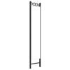 5-Panel Room Divider White 78.7"x86.6" Fabric