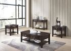 Simple Modern Look Wooden End Table Living Room Sofa Side Table Venner DrawerAnd Shelf