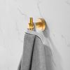Bathroom Hardware Set; Thicken Space Aluminum 6 PCS Towel bar Set- Brushed Gold 24 Inches Wall Mounted