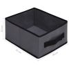 Storage Cabinet with 6 Drawers 21.7"x11.4"x21.7" Gray Steel