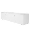Modern TV stand with LED Lights Entertainment Center TV cabinet with Storage for Up to 75 inch for Gaming Living Room Bedroom