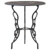3 Piece Bistro Set Cast Aluminum