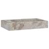 Sink Gray 22.8"x15.4"x3.9" Marble