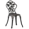 3 Piece Bistro Set Cast Aluminum