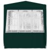 Professional Party Tent with Side Walls 6.6'x6.6' Green 0.3 oz/ft¬≤