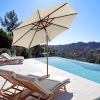 9 Ft Wooden Umbrella