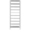 10 Tiers Shoes Rack Shelves 27 Pairs Shoes Storage Organizer Stand Non-Woven Fabric Detachable Shoes Tower Stackable Shoes Storage Rack