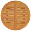 5 Piece Patio Dining Set Solid Wood Acacia