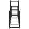 Flower Stand 32.7"x9.8"x23.6" Black Iron