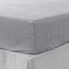 Fitted Queen Sheet 1 Pc, Bed Sheets Queen Size, Linen Sheets Queen Size, Hotel Sheets, Breathable & Fade Resistant Queen Sheets, Cloud