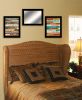 "Cabin Collection" 3-Piece Vignette By Marla Rea, Ready to Hang Framed Print, Black Frame
