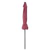 9ft Alu 8LED Strip Umbrella Terra