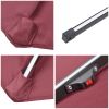 9ft Alu 8LED Strip Umbrella Terra