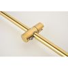 Shower System with Shower Head, Hand Shower, Slide Bar, Bodysprays, Shower Arm, Hose, Valve Trim, and Lever Handles