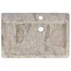 Sink Gray 22.8"x15.4"x3.9" Marble