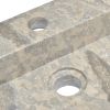 Sink Gray 22.8"x15.4"x3.9" Marble