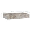 Sink Gray 22.8"x15.4"x3.9" Marble