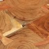 Coffee Table 13.8" 6 Trunks Solid Sheesham Wood