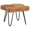 Coffee Table 14.2" 4 Trunks Solid Wood Acacia