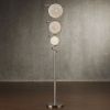 Luxurious Living Room Floor Lamp 1pc Sparkling Decorative Designer Home Decor Floor Lamp, 3 Wire-Wrapped Balls Night Light