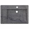 Sink Gray 22.8"x15.4"x3.9" Marble