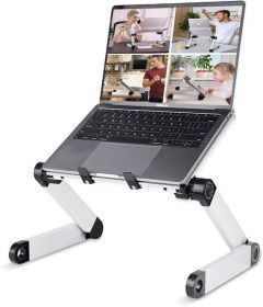 Home office Supplies Portable Foldable Lift Bracket (Color: Silver, Style: B)