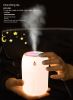 1pc Water Droplets Dazzle Colour Cup Humidifier Desktop Household Car Usb Portable Air Atomizer
