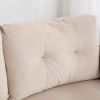 COOLMORE Velvet Sofa , Accent sofa .loveseat sofa with Stainless feet