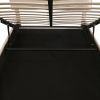 Upholstered Platform bed with a Hydraulic Storage System, Queen size