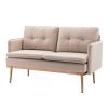 COOLMORE Velvet Sofa , Accent sofa .loveseat sofa with Stainless feet