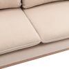 COOLMORE Velvet Sofa , Accent sofa .loveseat sofa with Stainless feet