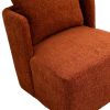 COOLMORE Swivel Barrel Chair, Comfy Round Accent Sofa Chair for Living Room, 360 Degree Swivel Barrel Club Chair, Leisure Arm Chair for Nursery, Hotel