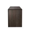 20 minutes quick assembly brown simple modern TV cabinet Floor cabinet Floor TV wall cabinet Brown + modern TV bracket with LED light