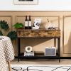 Console Table for Entryway with Storage Drawers for Living Room